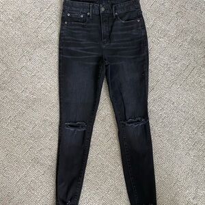 American Eagle Women Luxe Jean Super High Rise Jegging Jean Size 8 Regular